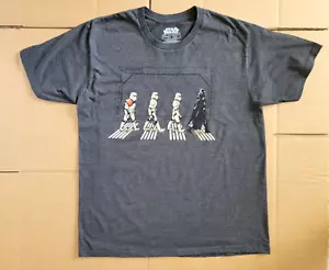 Star Wars Darth Vader Stormtroopers Abbey Road Gray Size: Large NWOT - Picture 1 of 19