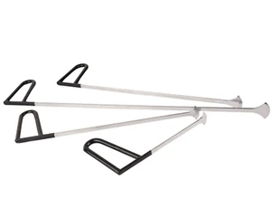 4 piezas varillas de reparación de abolladuras de colas de ballena eliminación de daños por granizo carrocería de automóvil - Imagen 1 de 8