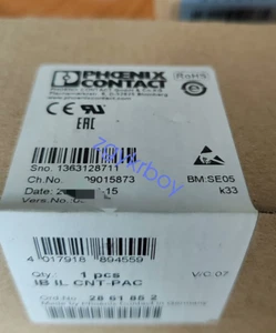 1PC Brand New PHOENIX CONTACT IB IL CNT-PAC 2861852 Module - Afbeelding 1 van 1