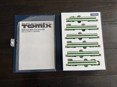 TOMIX N SCALE 92013 NEW BULLET TRAIN SERIES 200 TOMY MODEL RAILROAD SYSTEM - Image 1 of 4