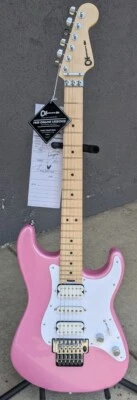 Charvel Pro-Mod So-Cal Style 1 HSH Floyd Rose Guitar, Platinum Pink - Demo - Image 1 of 4