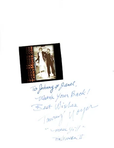 TAWNY MOYER - Actress - Halloween II (Nurse Jill) - Autograph Sheet - Picture 1 of 1