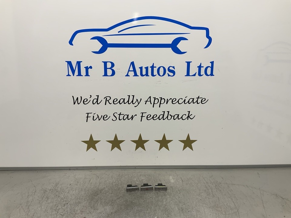 FORD GALAXY HAZARD SWITCH PARKING SENSORS AND WINDSCREEN DASH BUTTONS