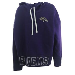 Baltimore Ravens Official NFL Teen Juniors Girls Size Hooded Sweatshirt New