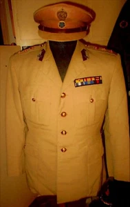 UNIQUE GREEK HELLENIC LIEUTENANT COLONEL TYPOGRAPHER OFFICER UNIFORM - Picture 1 of 12