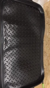 Indoor Boot Tray,Multipurpose Plastic Shoe Trays for Hallway Entryway,Black - Picture 1 of 8