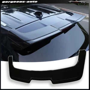 Rear Tail Wing Trunk Lip Spoiler Gloss Black Fit For Toyota Highlander 2022-2024 - Picture 1 of 6