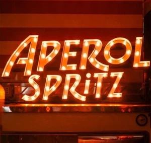 Aperol Spritz Leuchtreklame Neu & OVP LED Wand Schild Licht Bar - Bild 1 von 8