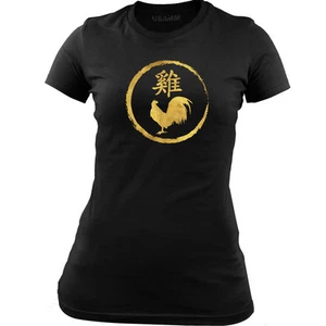 Ladies Original Chinese Zodiac Rooster T-Shirt - Picture 1 of 4