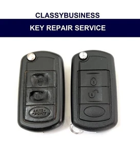 Repair Range Rover L322 3 Button Key Fob 2006 2007 2008 2009 New Case / Battery - Picture 1 of 1