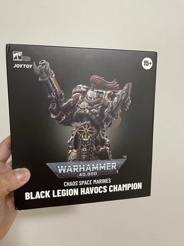 BLACK LEGION CHAOS HAVOCS CHAMPION 1/18 ACTION FIGURE Joytoy Warhammer 40K Cover