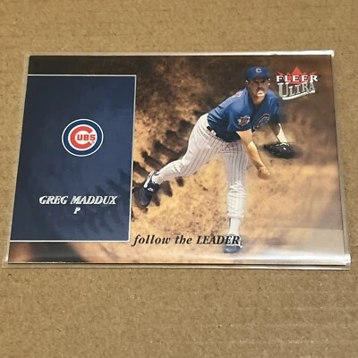 2005 Fleer Ultra - Follow the Leader #FL13 Greg Maddux Chicago Cubs - Image 1 of 2