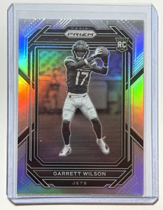 Garrett Wilson 2022 Panini Silver Prizm Variation Black & White Negative RC #309 - Picture 1 of 2