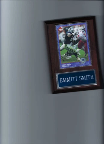 EMMITT SMITH PLAQUE DALLAS COWBOYS FOOTBALL NFL   C Cover