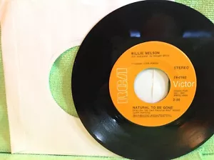 Willie Nelson - Natural to be Gone / Jimmy's Road - RCA 7" 45 U/min Record (1980) - Bild 1 von 3