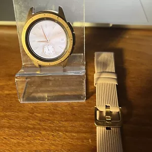 Reloj inteligente Samsung Galaxy Watch 42 mm SM-R810 oro rosa Bluetooth #3652 - Imagen 1 de 6
