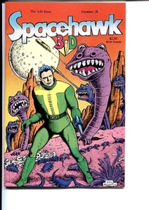 SPACEHAWK 3-D NM-MT ALL-WOLVERTON 3-D BRILLE INTAKT 1989 - Bild 1 von 2