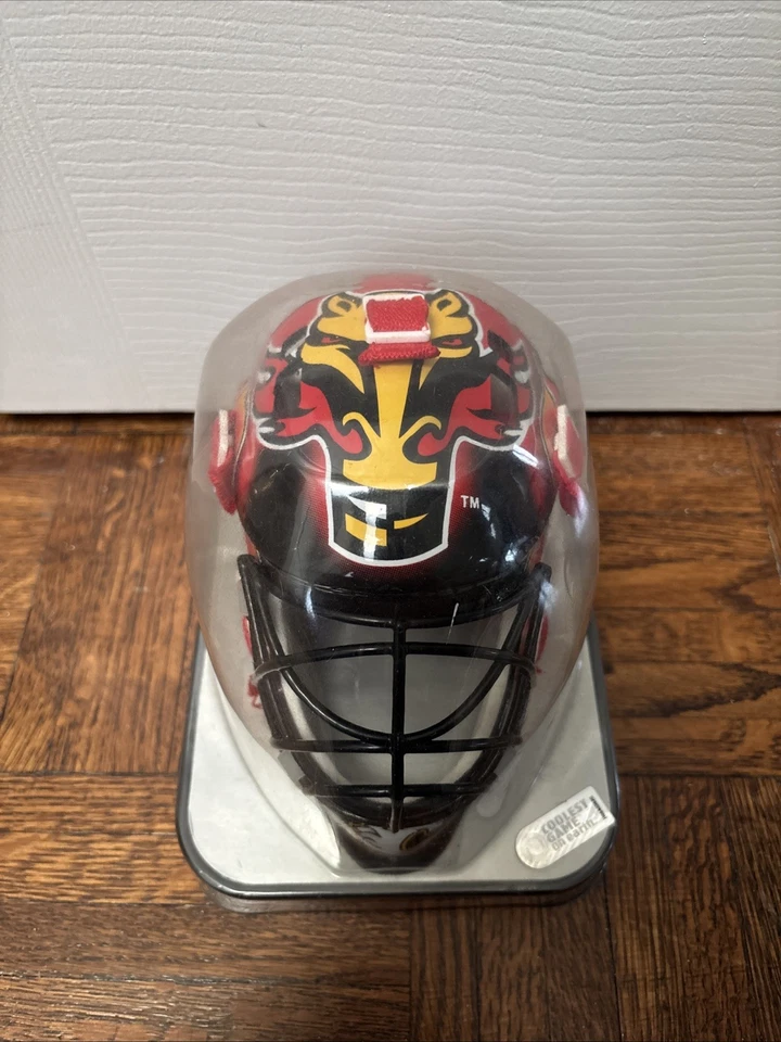 Mini casco de portero Calgary Flames Horsehead Foto 1 de 4