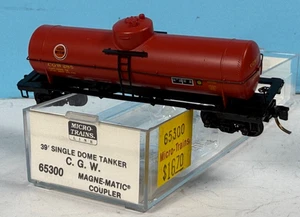 N Scale MTL 65300 C.G.W. Tank Car Report # 285 - Picture 1 of 1