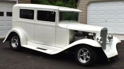 Hudson 1930 sedán Street Rod Ford V8 carrocería de acero Foto 1 de 4