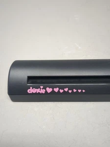 Doxie Go Portable Document Receipt Scanner USB Compact Black & Pink Heart Design - Picture 1 of 10