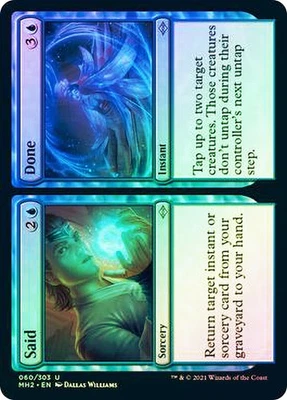 MTG FOIL Said // Done  - Modern Horizons 2 #060 - Image 1 of 2