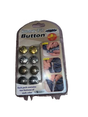Handy Trends Smart Fit Button- Fix Popped Off Jeans Pants Shorts 8 Piece Set - Image 1 of 2