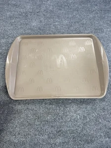 Vintage McDonalds Brown Plastic Serving Tray - Picture 1 of 13
