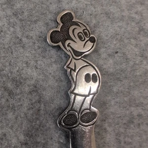Vintage Walt Disney Productions Edelstahl Löffel von Bonny Mickey Mouse Japan - Bild 1 von 4
