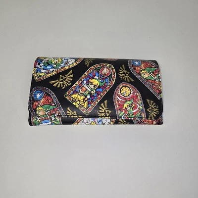 Cartera Nintendo The Legend Of Zelda Windwalker Triple Oficial 2014 Foto 1 de 4