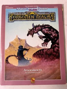 Dungeons & Dragons Advanced 2nd Edition Forgotten Realms Anauroch 1991 - Bild 1 von 2