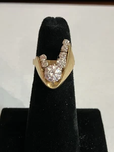 14k Gold Ring #109762-2 MGC - Picture 1 of 6