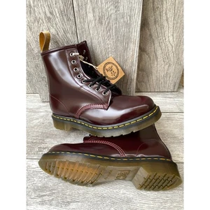 Dr. Martens 1460 Vegan Cherry Red Boots US Men’s 9 Women’s 10 - Bild 1 von 6