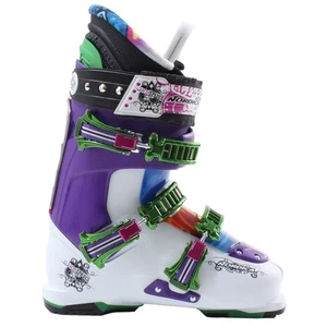 Nordica Advanced 'Ace of Spades' Vibram SkiBoots 285 323mmStuds Rock Unique Rare - Picture 1 of 15