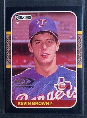 Кевин Браун 2001 Donruss #RR16 дебютант перепечатки #1719/1987 - Изображение 1 из 2
