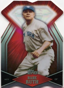 BABE RUTH 2011 TOPPS DIAMOND DIE CUT W/O FILM COVER #DDC-112 YANKEES! + BONUS - Bild 1 von 3
