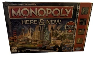 Monopoly Here And Now USA America Has Voted Edition Board Game Sealed Rare - Picture 1 of 3