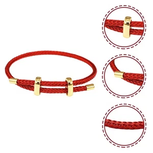 Passende Armbänder Glücksglück rot Schnur Mann Damen Herren Handgelenk - Bild 1 von 10