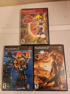 Jak And Daxter Trilogy 1 2 3 Lot PS2 PlayStation 2 - Picture 1 of 6