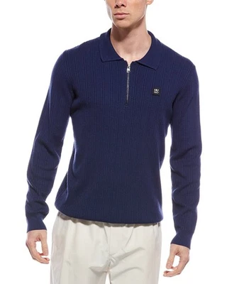 Hugo Hugo Boss Knit Wool-Blend 1/4-Zip Men's - Image 1 of 2