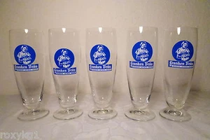 5 X Ancien Verre à Bière Tulipe Frankenbräu Franconie Bräu Mitwitz 0,2 L, Env. - Afbeelding 1 van 1