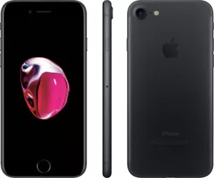 Apple iPhone 7 32GB - Matte Black - Unlocked | Rare iOS 14 (14.4.1) | Good (B) - Picture 1 of 2
