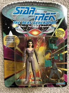 "Figura de acción STAR TREK TNG Lt Comm DEANNA TROI Playmates 1993 NOC ""1""" - Imagen 1 de 12