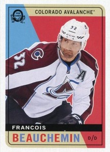 17/18 O-PEE-CHEE OPC RETRO #381 FRANCOIS BEAUCHEMIN AVALANCHE *40260