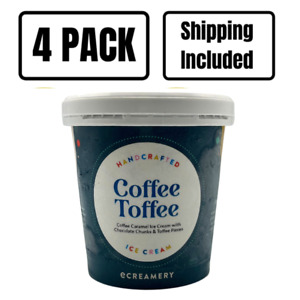 Crème glacée au café | Café avec café riche | Pack de 4 | Livraison incluse