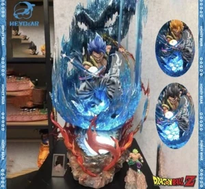 Dragon Ball Z Gogeta Vs Broli Figure LED Lamp Collectible Figure Decorative - Picture 1 of 6