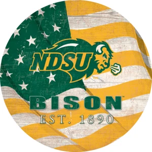 North Dakota State Bison Weather Resistant Vinyl Die Cut Sticker Decal 09 - Picture 1 of 1