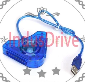 Dual PSX PS1 PS2 Plasation 2 To PC USB Game Pad Controller Converter Adapter M~ - Picture 1 of 4