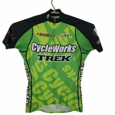 Camisa de ciclismo Sugoi para hombre pequeña Cycle Works Trek camiseta verde Foto 1 de 4