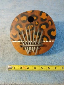 Vintage Wooden Kalimba Thumb Piano 7 Keys - Picture 1 of 6